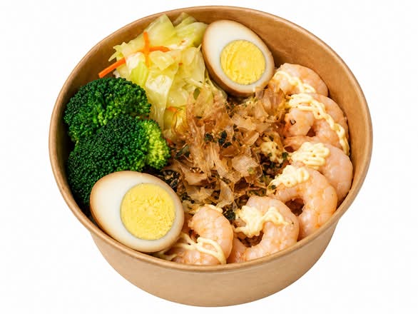 Japanese Style Egg Fried Rice w Prawn / 日式經典蝦仁炒飯